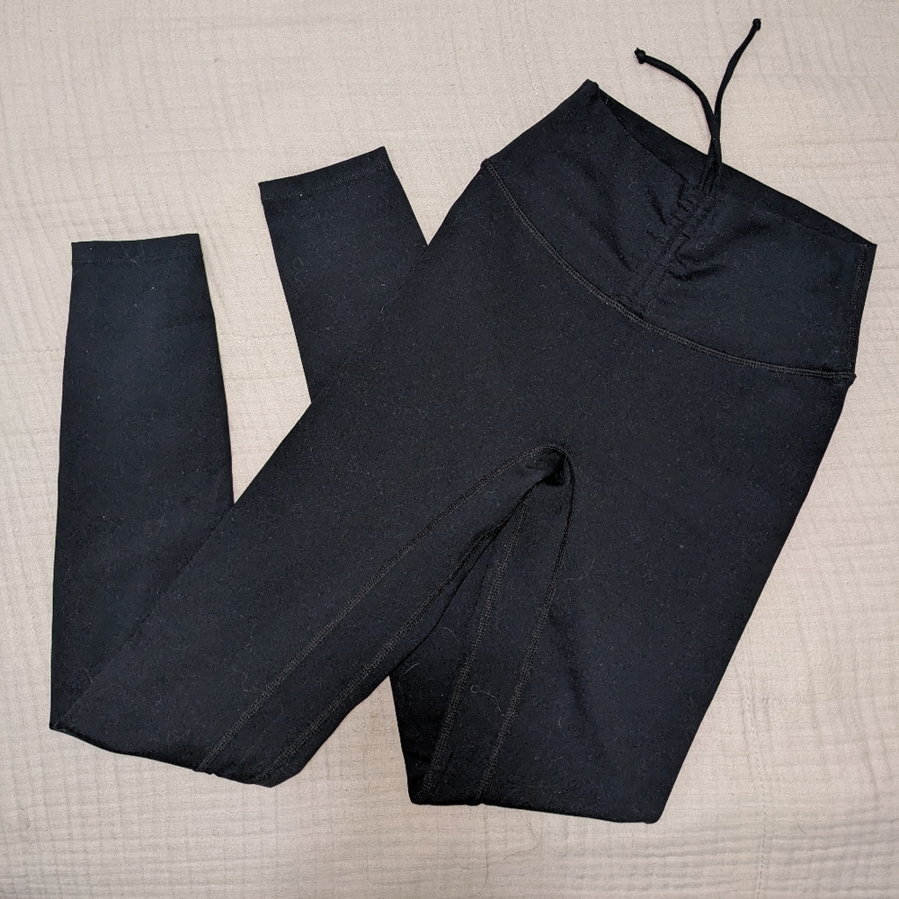 CBS Serenity Drawstring Leggings | Black
